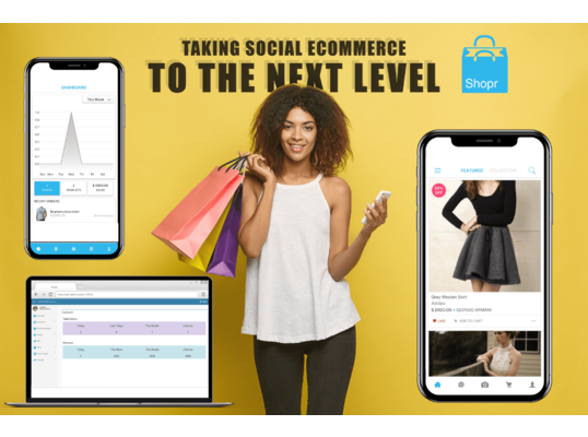 Shopr | Customisable Social Ecommerce Solution